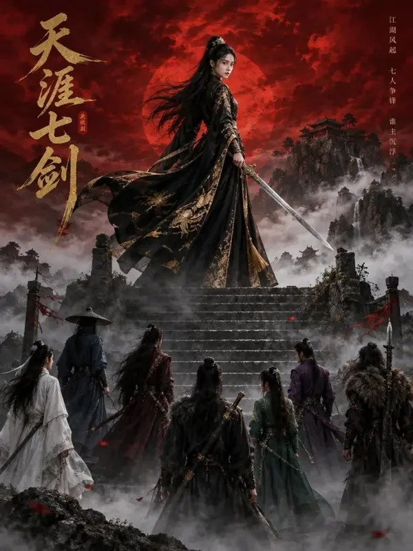 妆红点将：她的江湖封面 - 红果剧场，古装题材竖屏短剧剧照